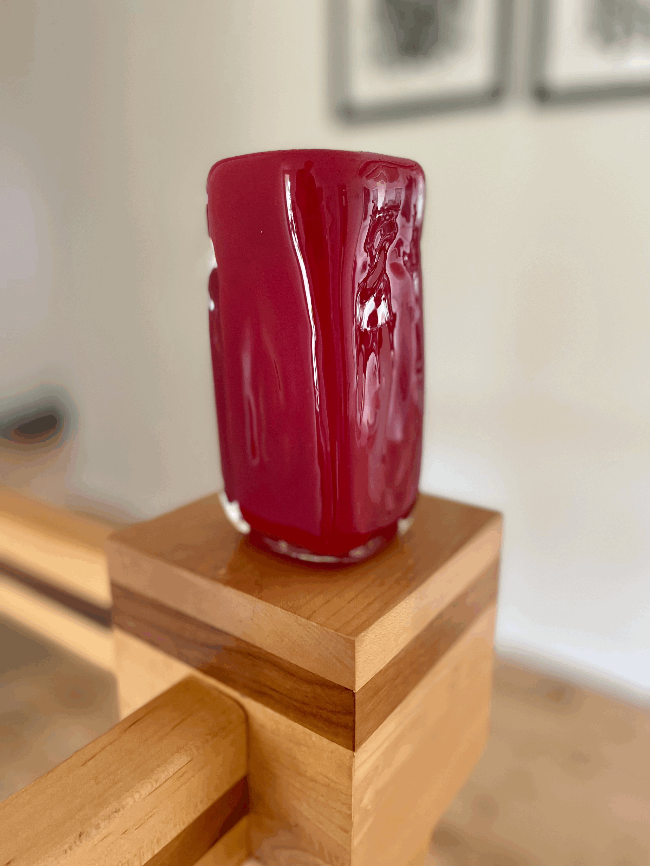 Hand Molded Cube $100