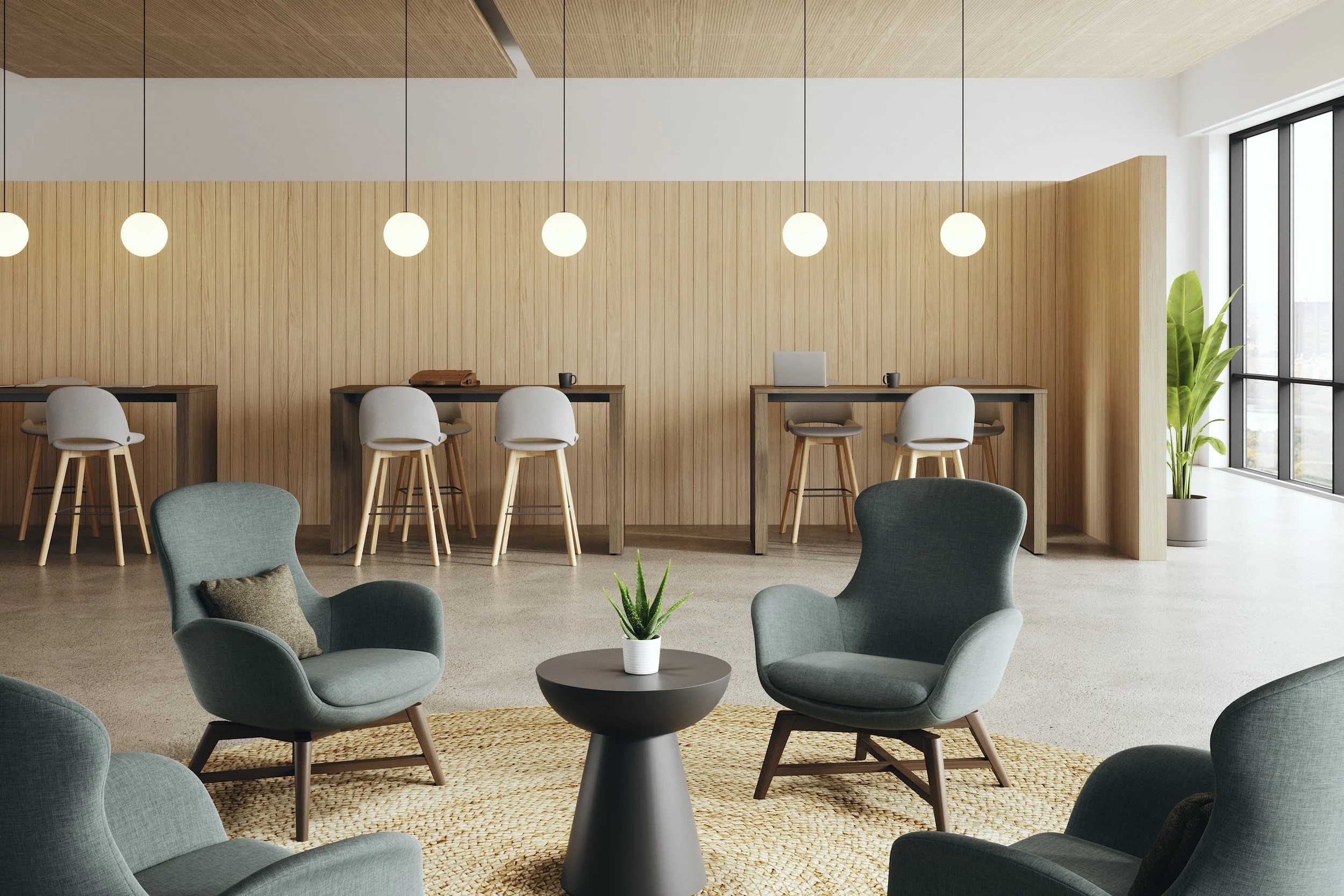 Strassa Bar Height Table