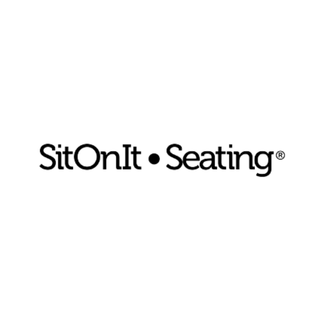 SitOnIt Seating logo with stylized chair illustration