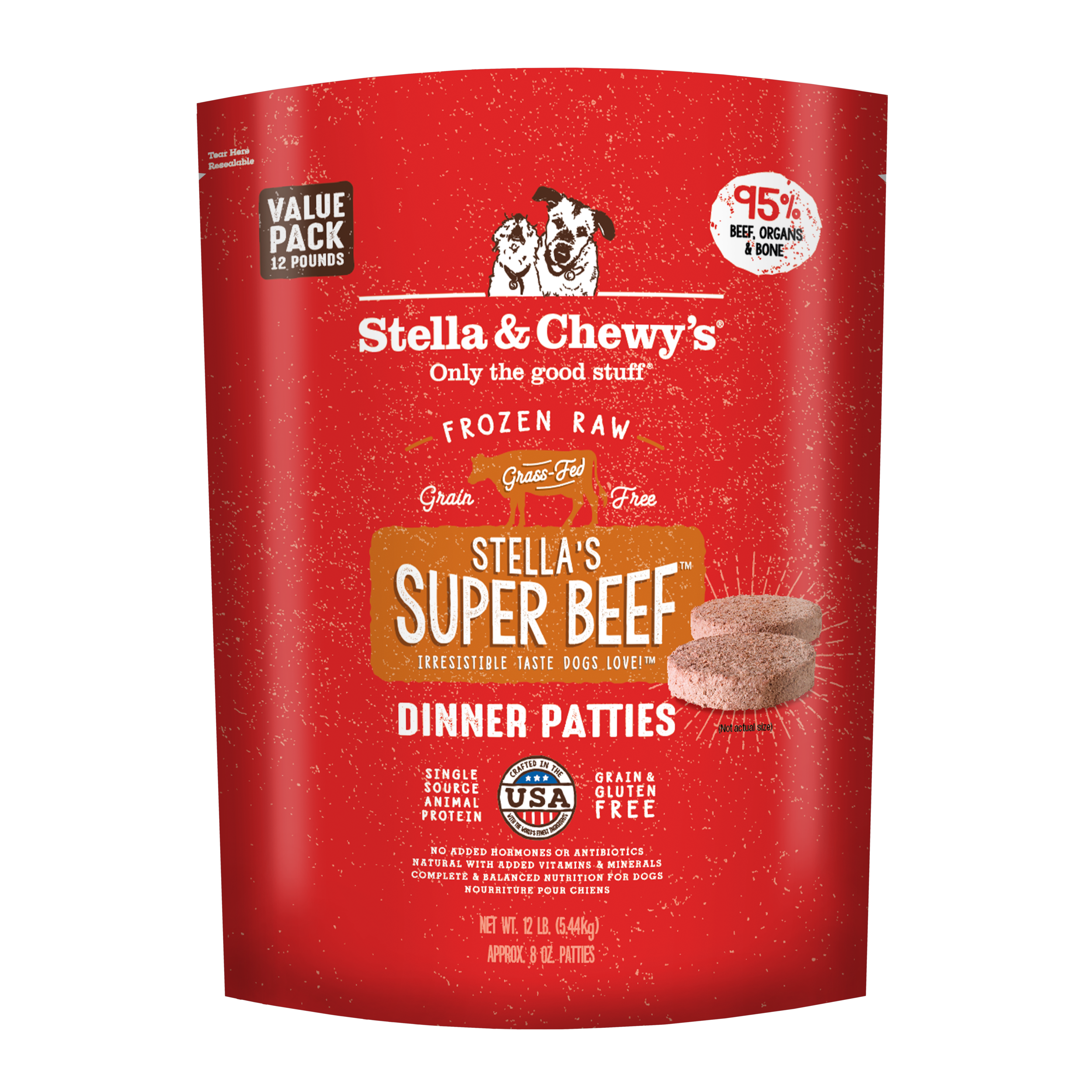 Stella &amp; Chewy's 12LB Dinner Patties