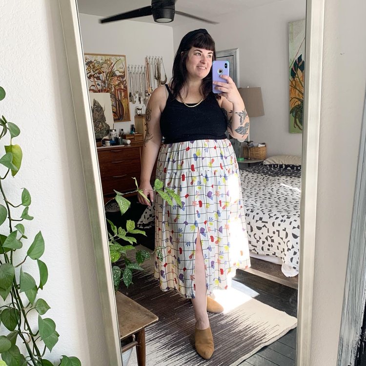 Carissa Knits: DIY Cargo Skirt