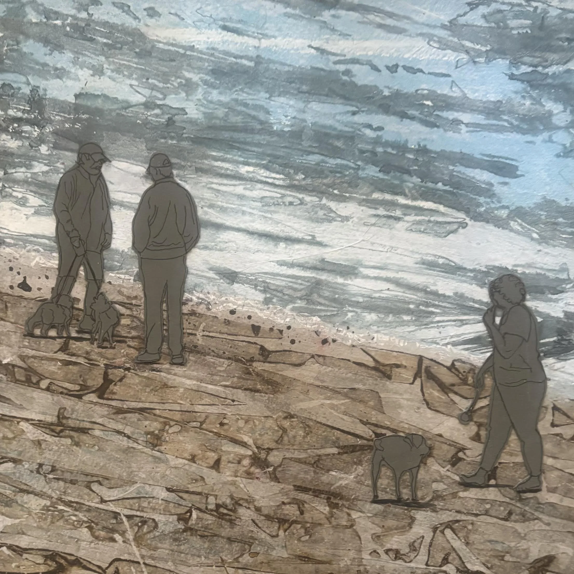 Coastal Companions: Layered Walk #5