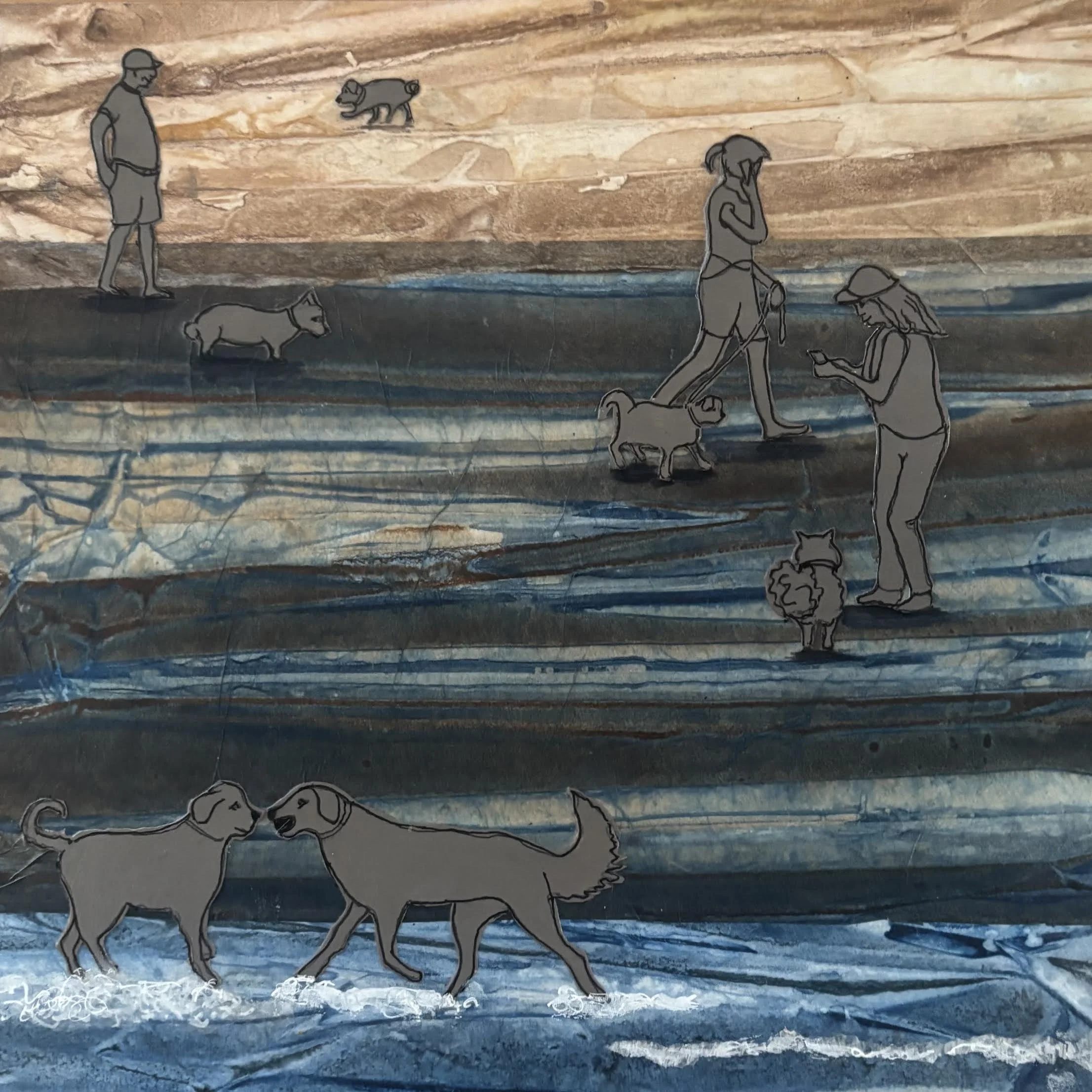 Coastal Companions: Layered Walk #6