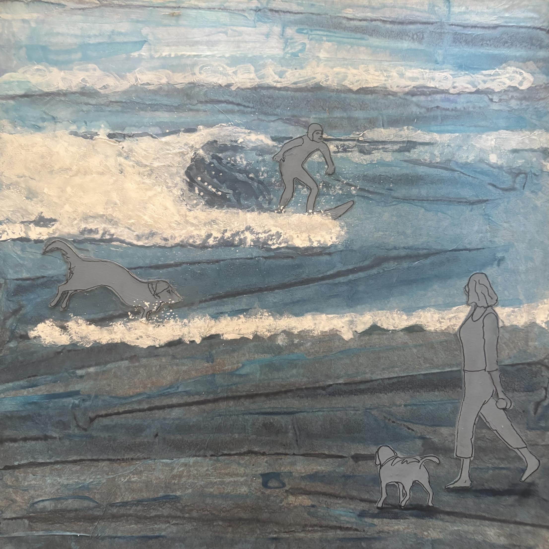 Coastal Companions: Layered Walk #7