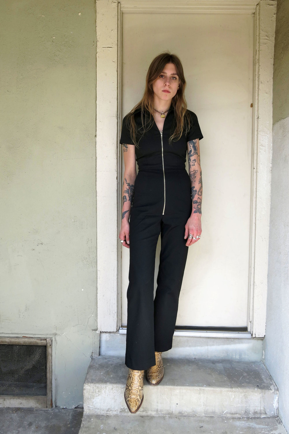 circulatie Toevallig Gelijkwaardig Black Zip Front Jumpsuit — RoseCut Clothing