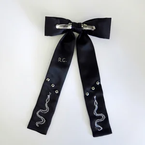 Snake Charmer Western Tie / Black — RoseCut Clothing