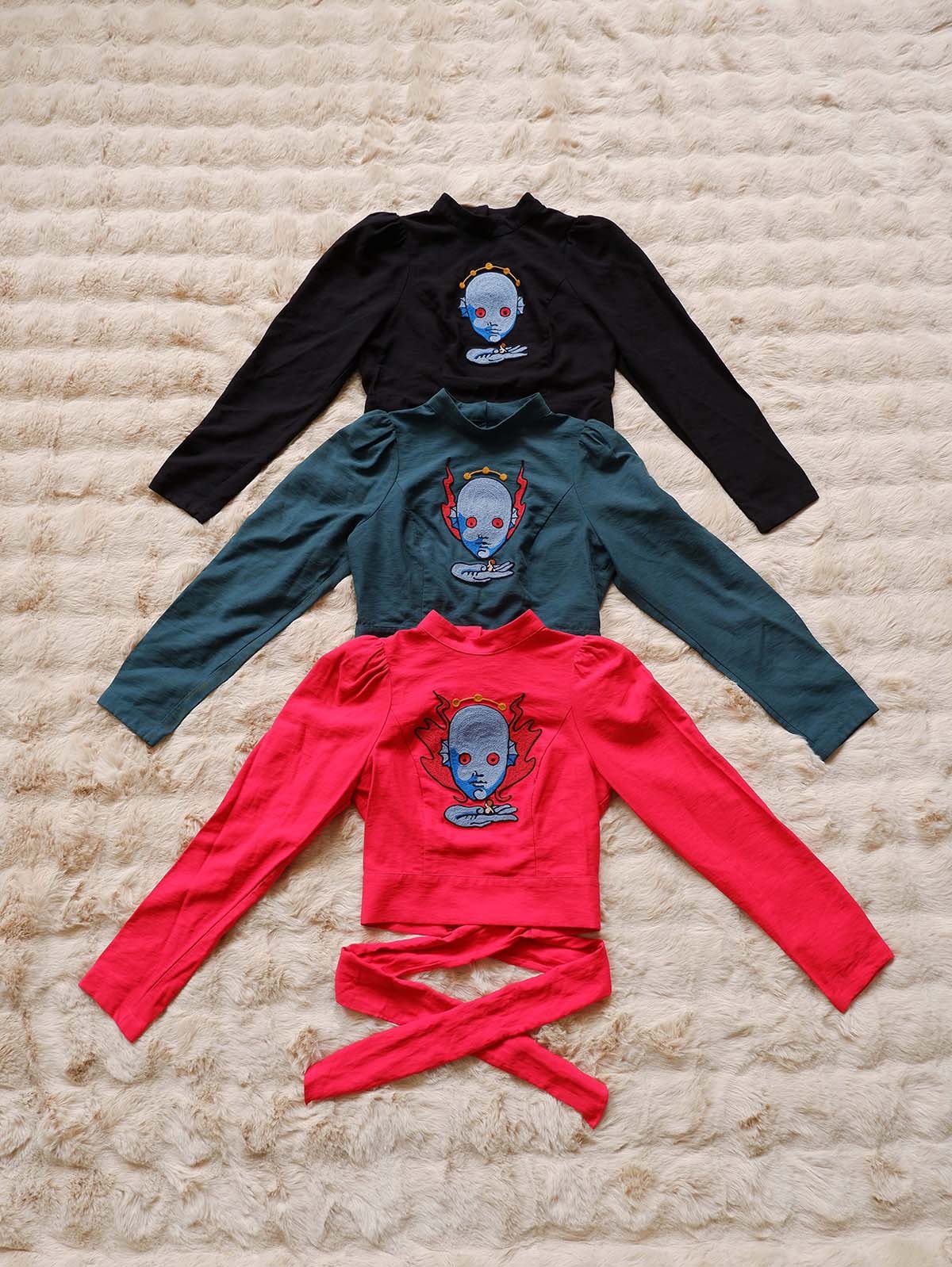 Fantastic Planet Tie Tops