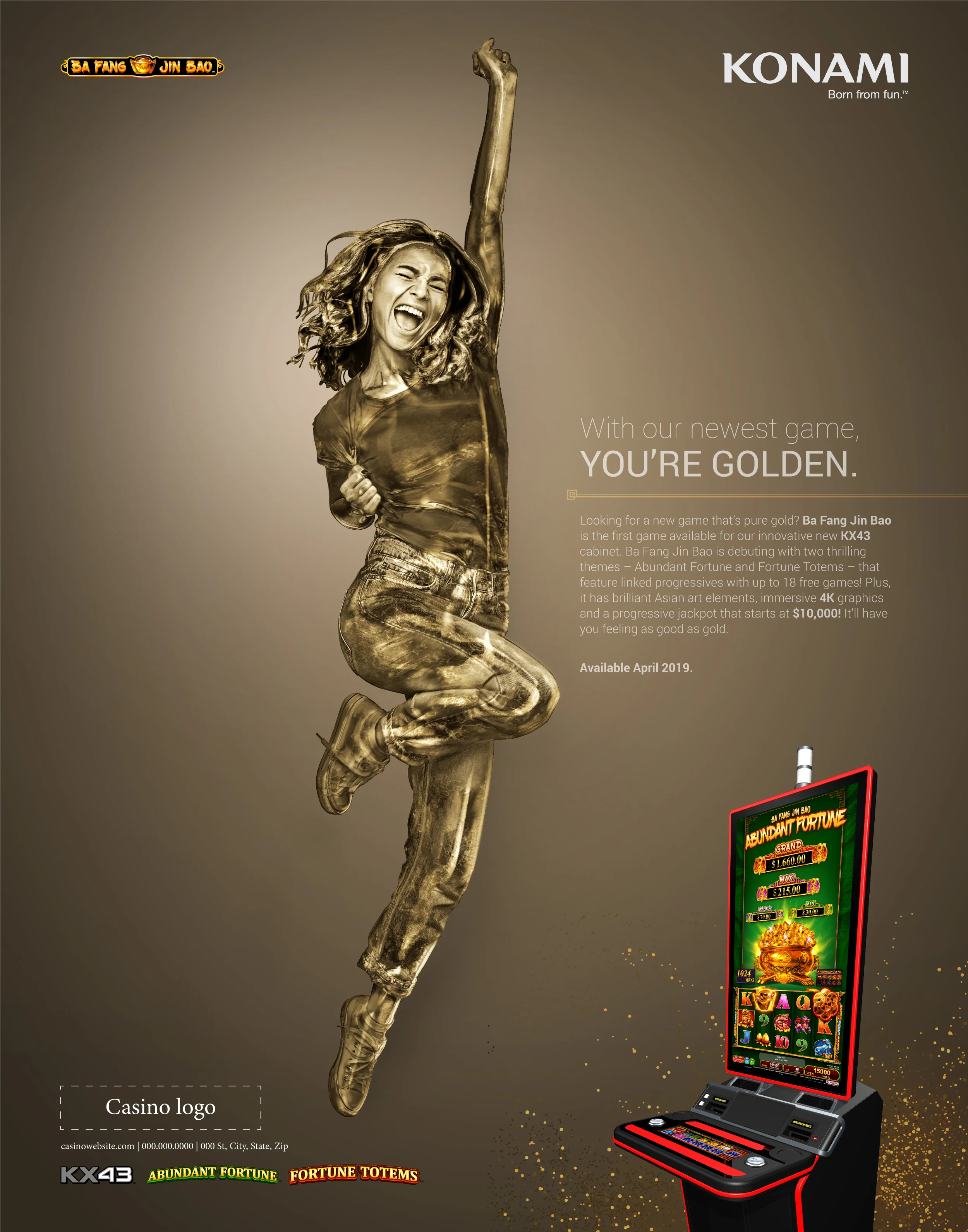 You're golden