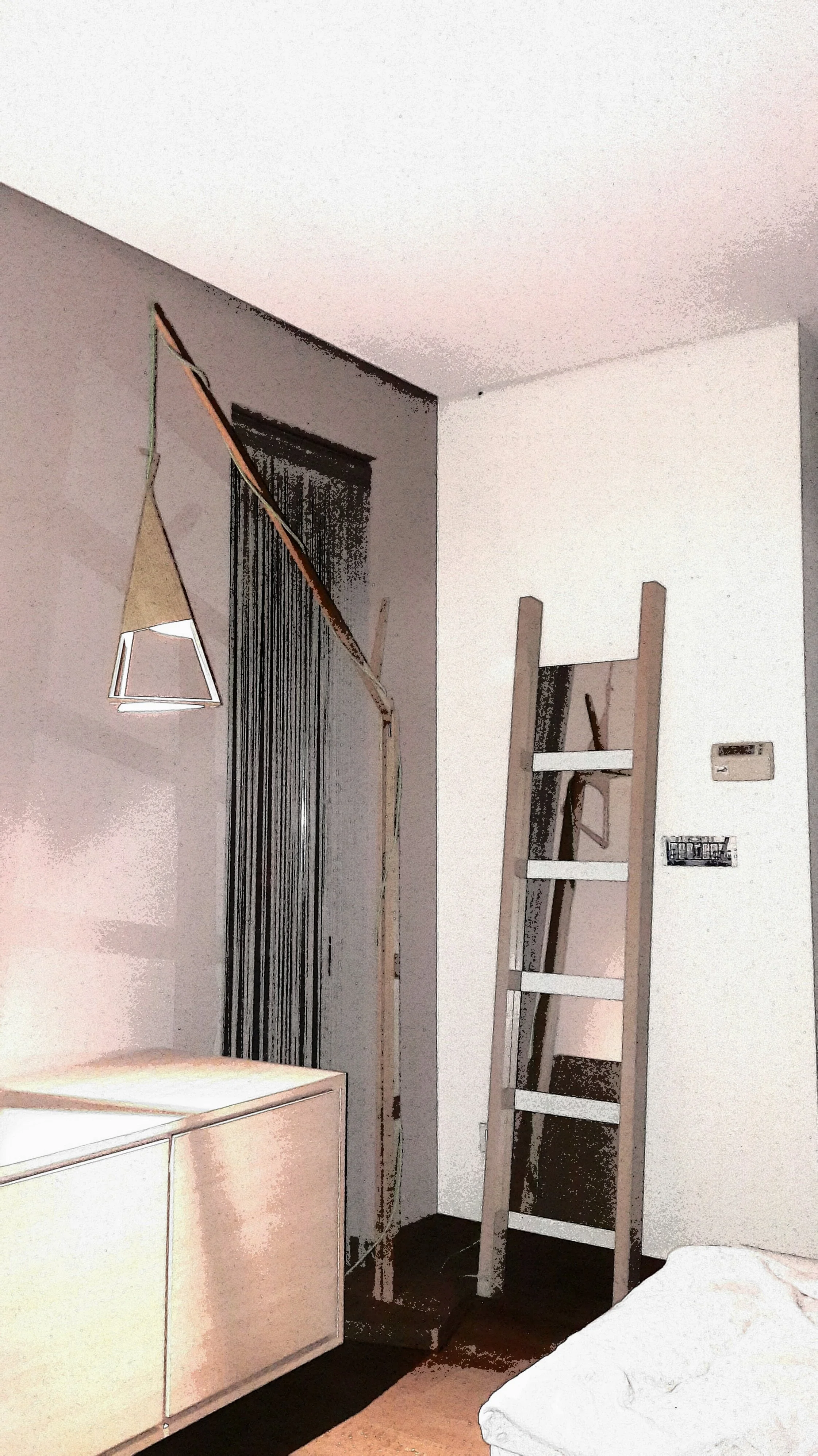 Ladder spiegel