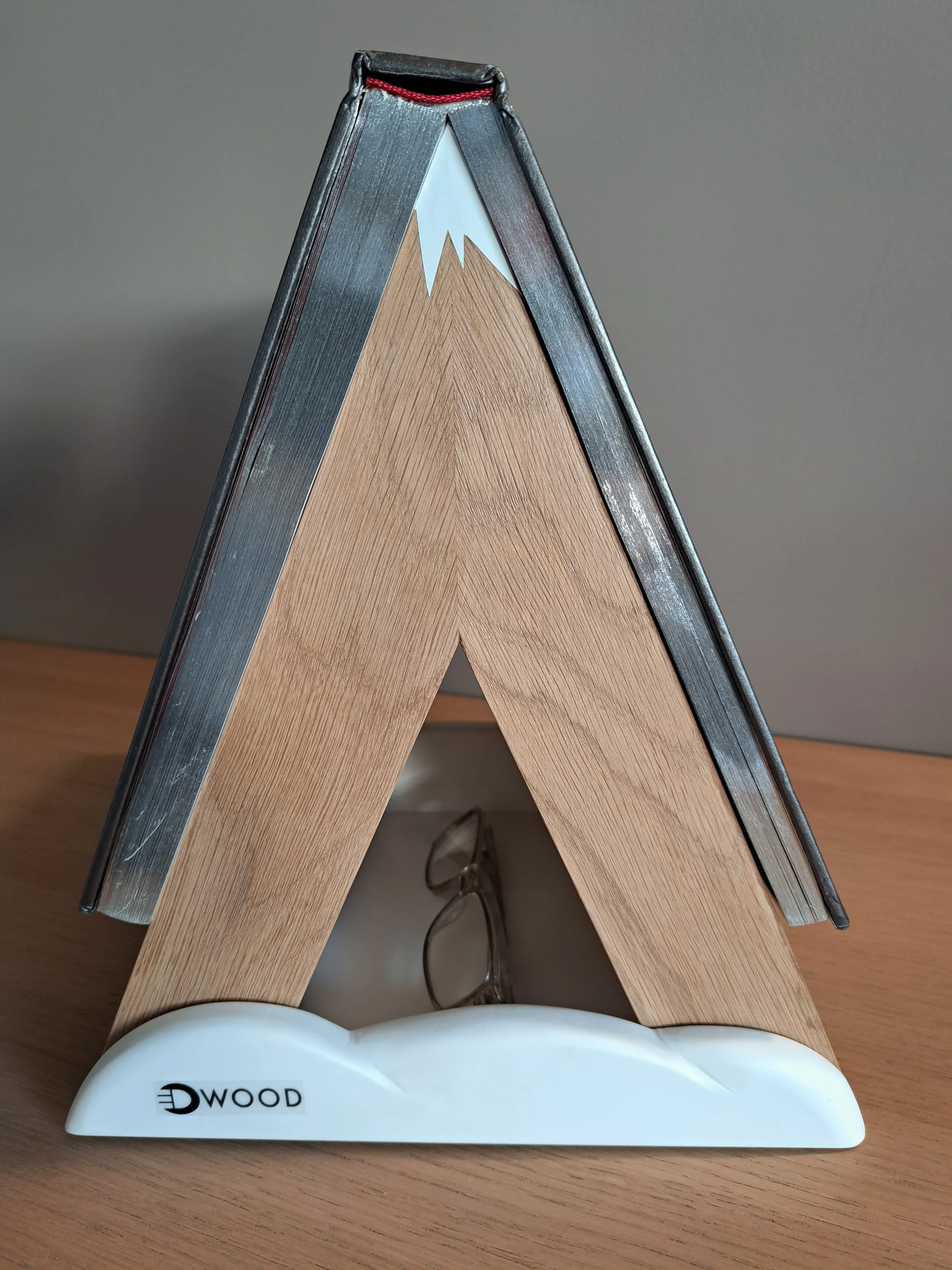 Boekenhouder  met GSM/brillenlade