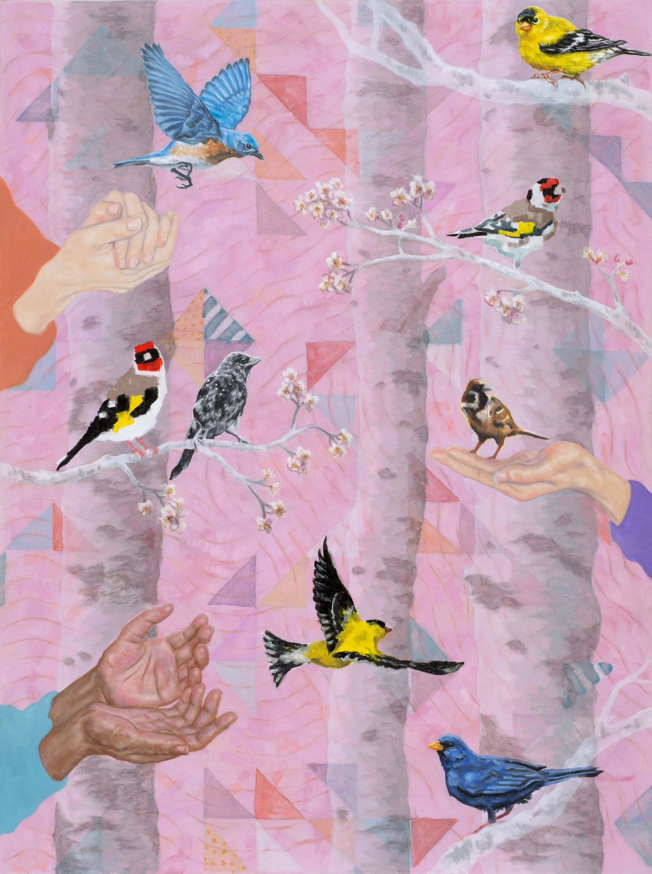 Ballad of Coda, Oil on Panel, 48 x 36, 2022