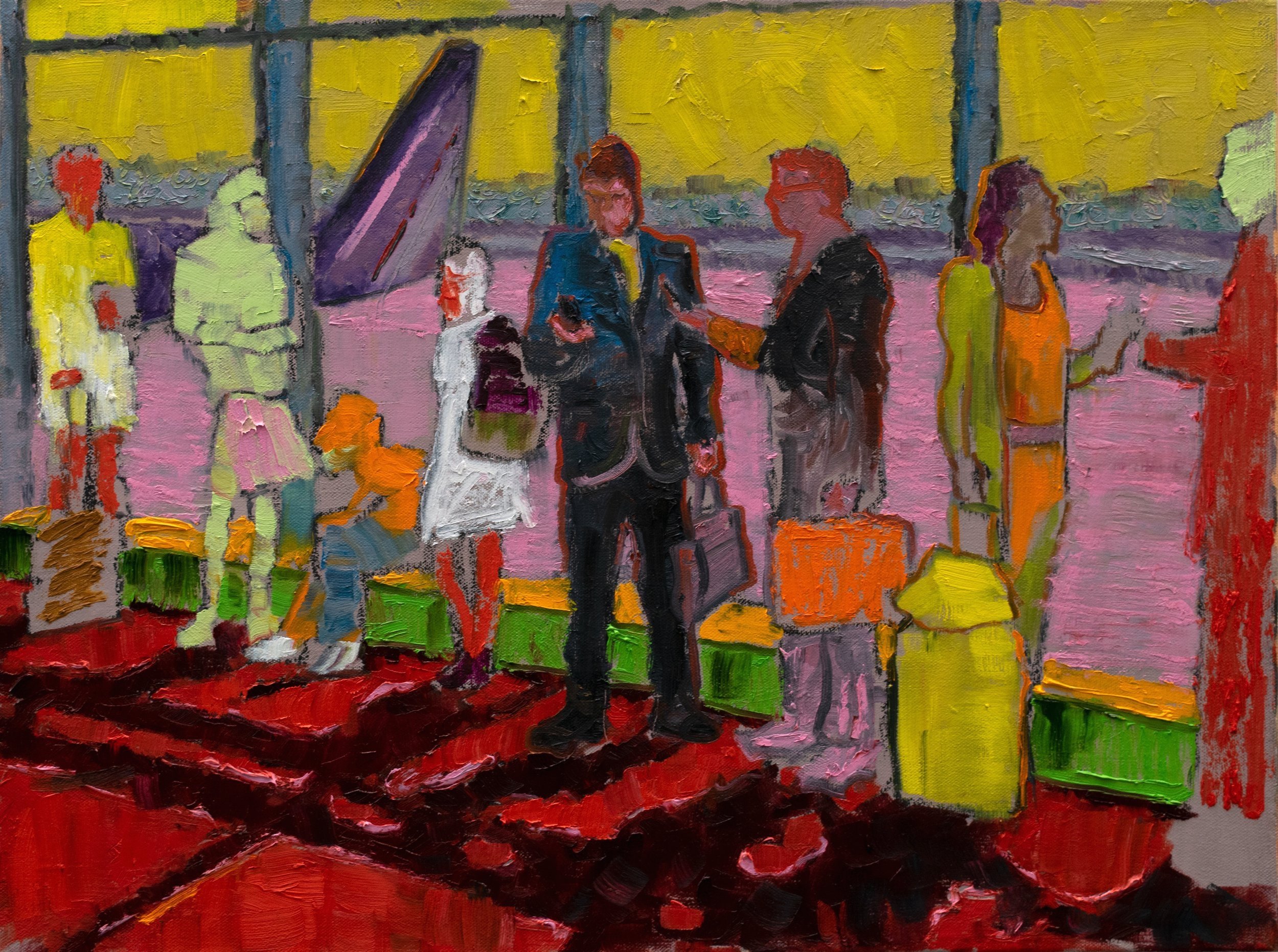 In Limbo, 20 x 24 inches, oil on canvas, 2024