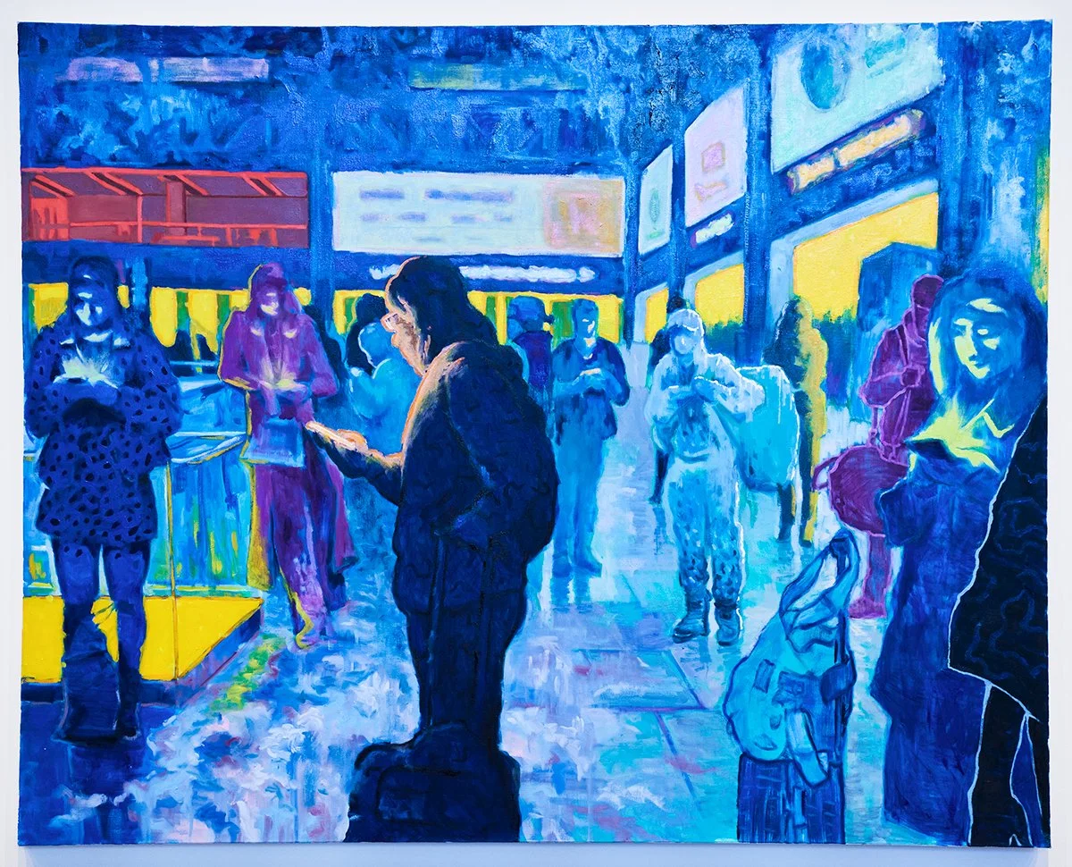 Nightlife, Oil on Canvas, 48 x 60 inches, 2025