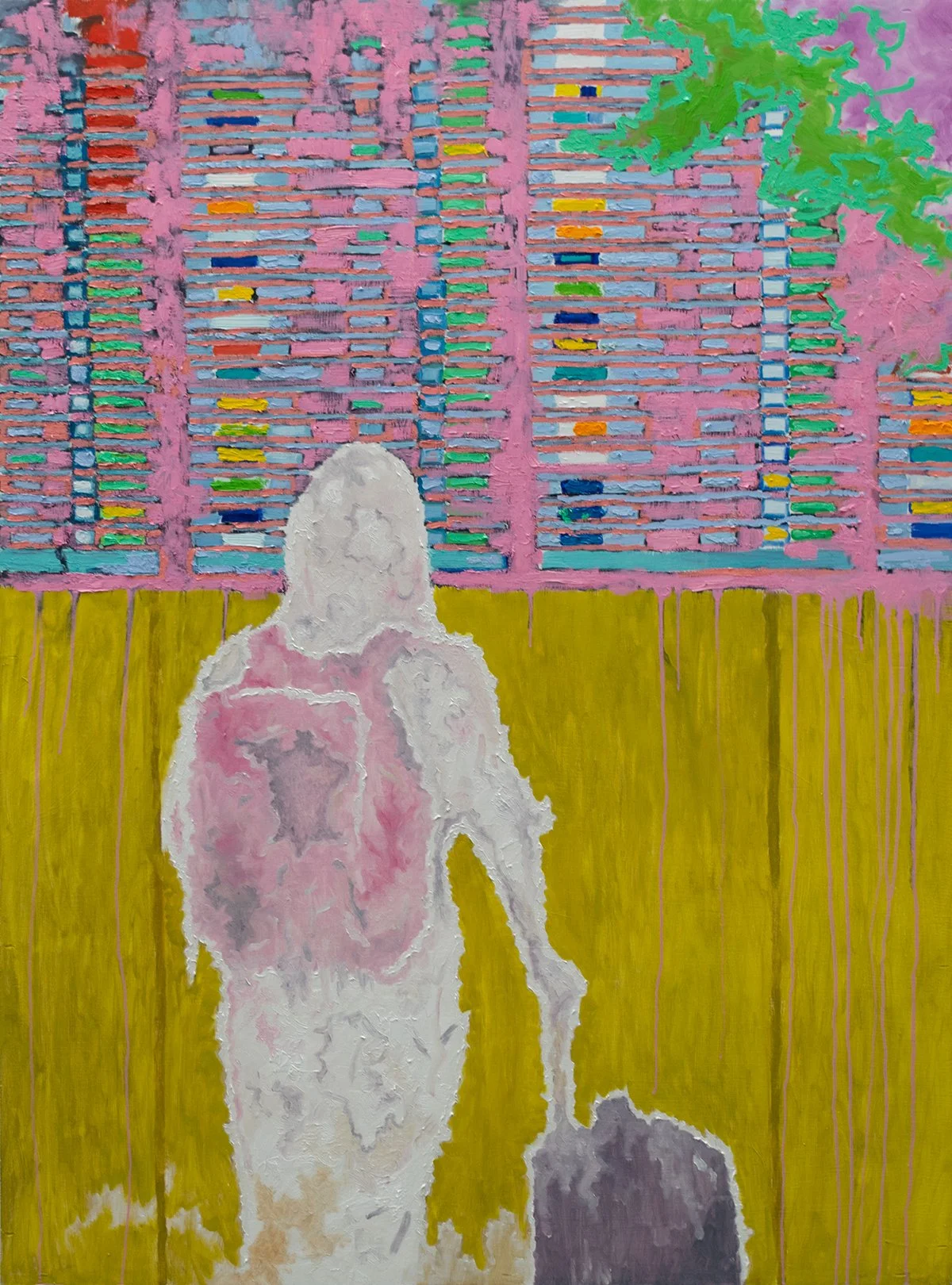 The Wanderer, Oil on Panel, 48 x 36 inches, 2024