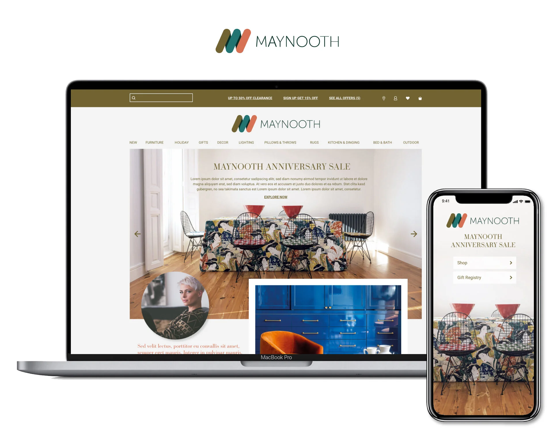 Concept Project - Maynooth Furniture E-commerce Website & App