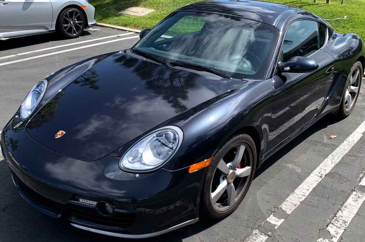 Paint Protection Film Porsche Cayman S