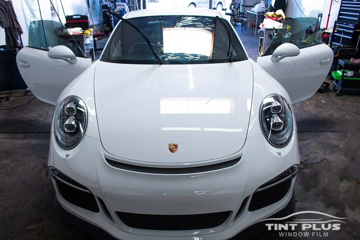 Pinnacle window tinting for Porsche