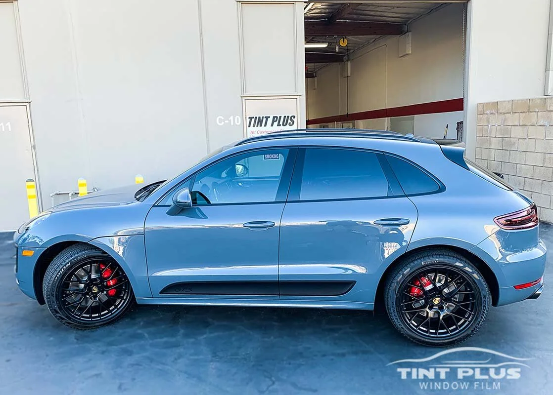 Pinnacle window tinting for Macan GTS