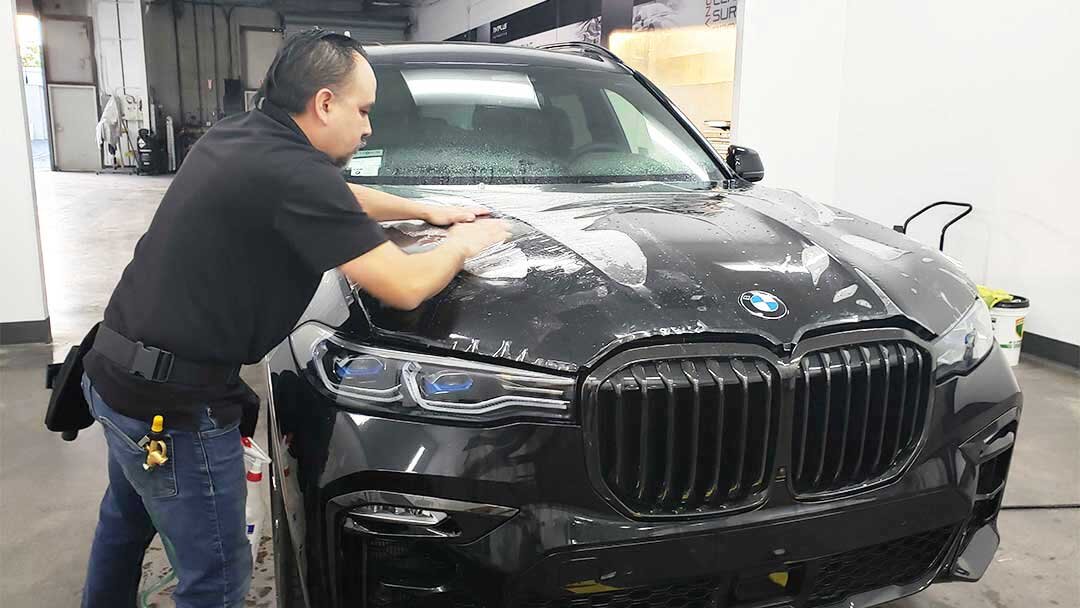 2020 BMW X7 With SunTek Reaction Paint Protection Film