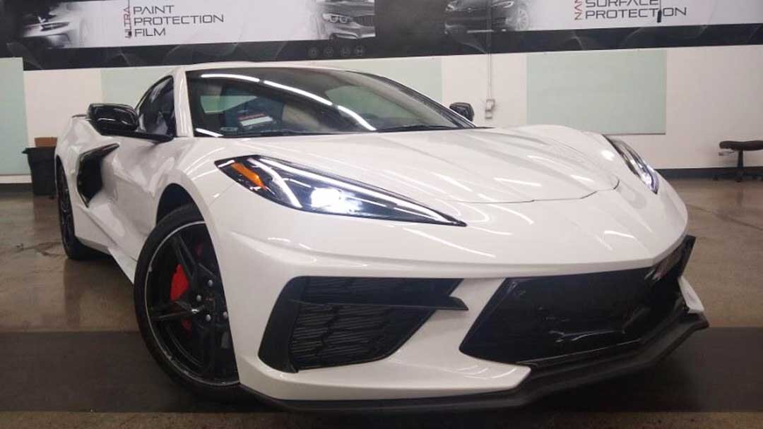 2020 Corvette C8 With SunTek Reaction Paint Protection Film