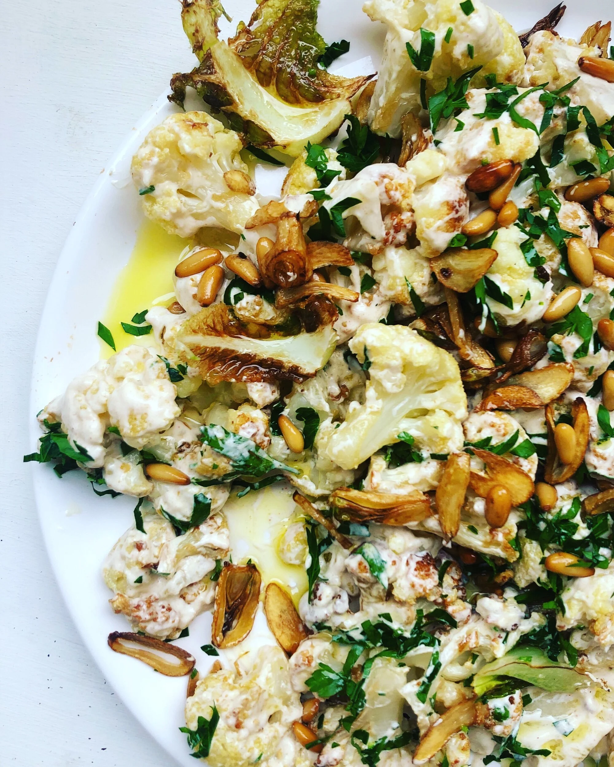 The most fantastic cauliflower salad