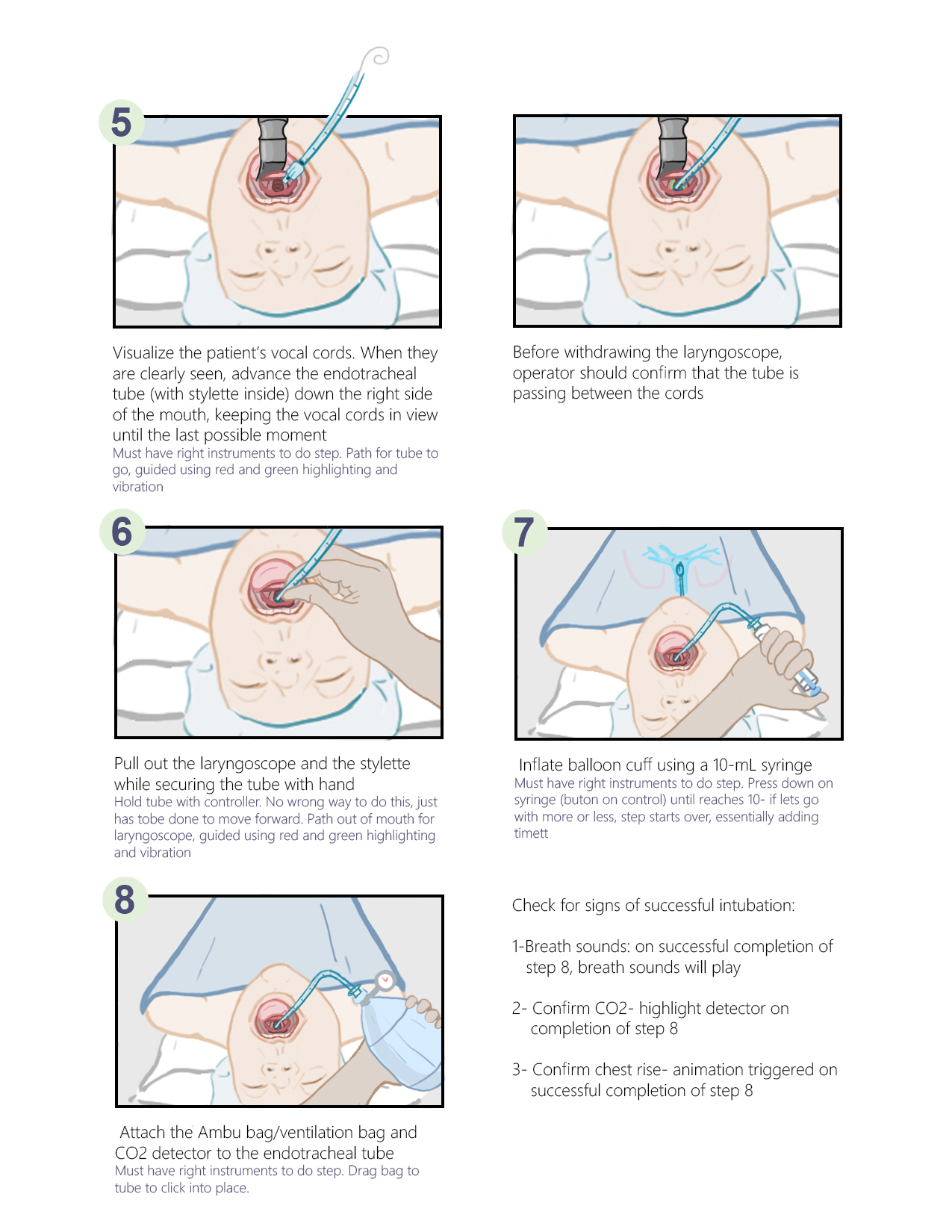Procedure wire-frame page 2
