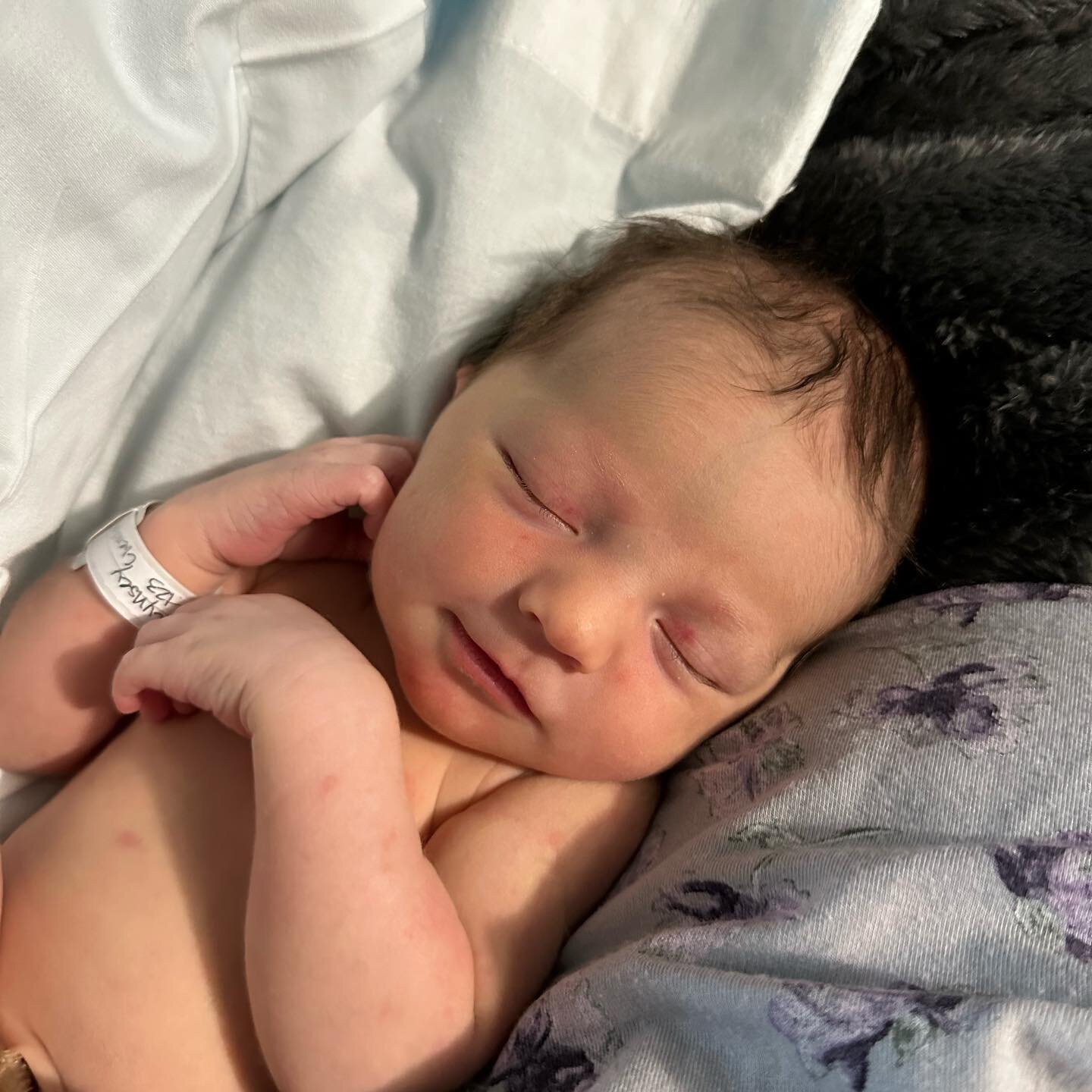 Absolute Pilates Announcement 👶🏻
Olive Jane McLaughlin 
Born on March 2, 2023 at 5:39pm. 
6 lbs, 7 oz, 18.5 inches long. 🥰❤️😍🎀