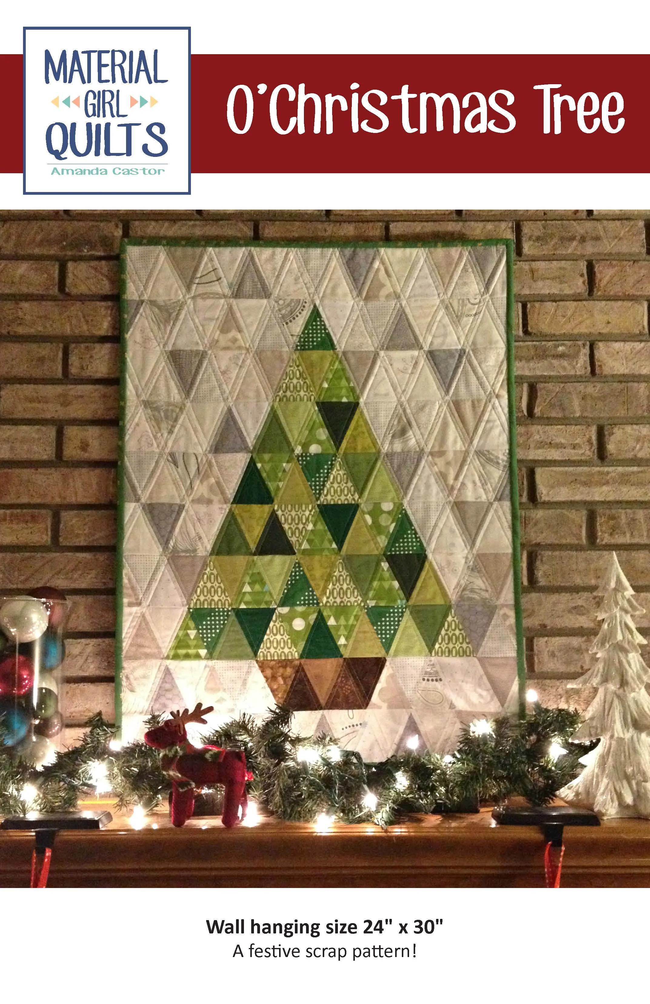 christmas tree quilt kit
