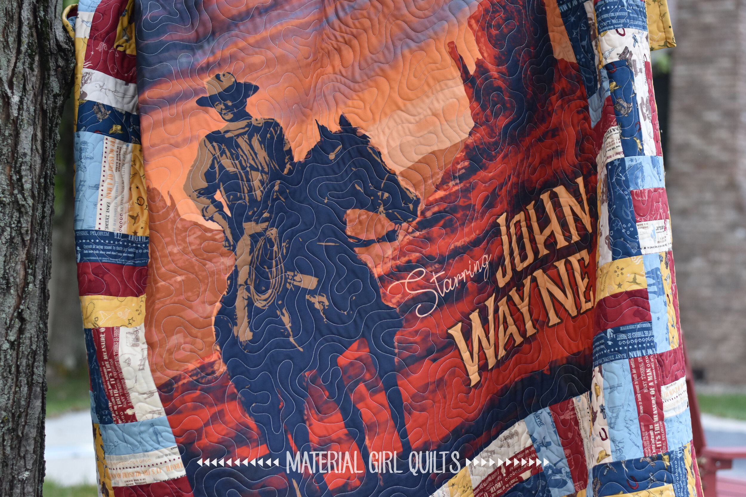 John Wayne {a finished quilt!!} — Material Girl Quilts
