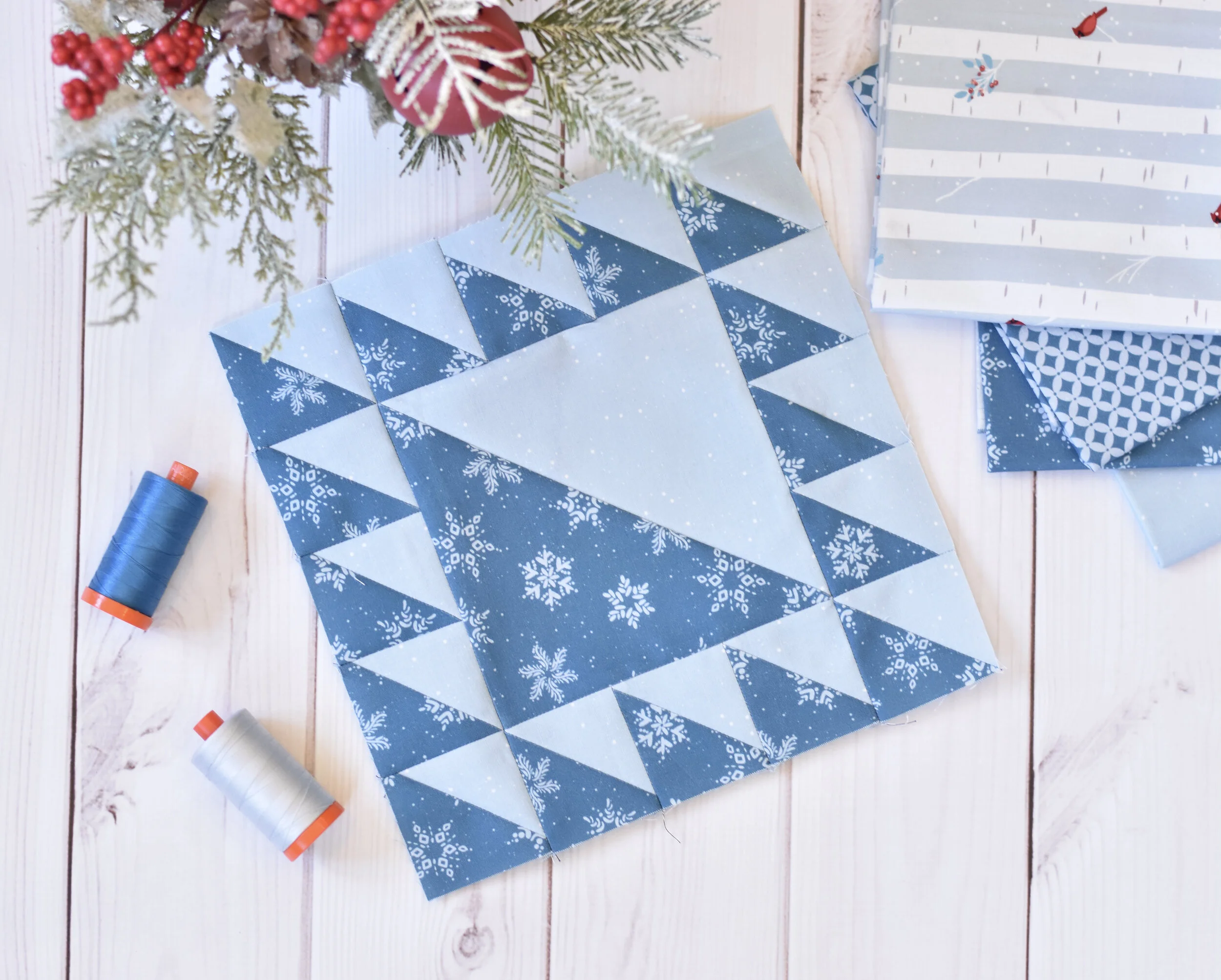 Lady of the Lake {quilt block tutorial} — Material Girl Quilts