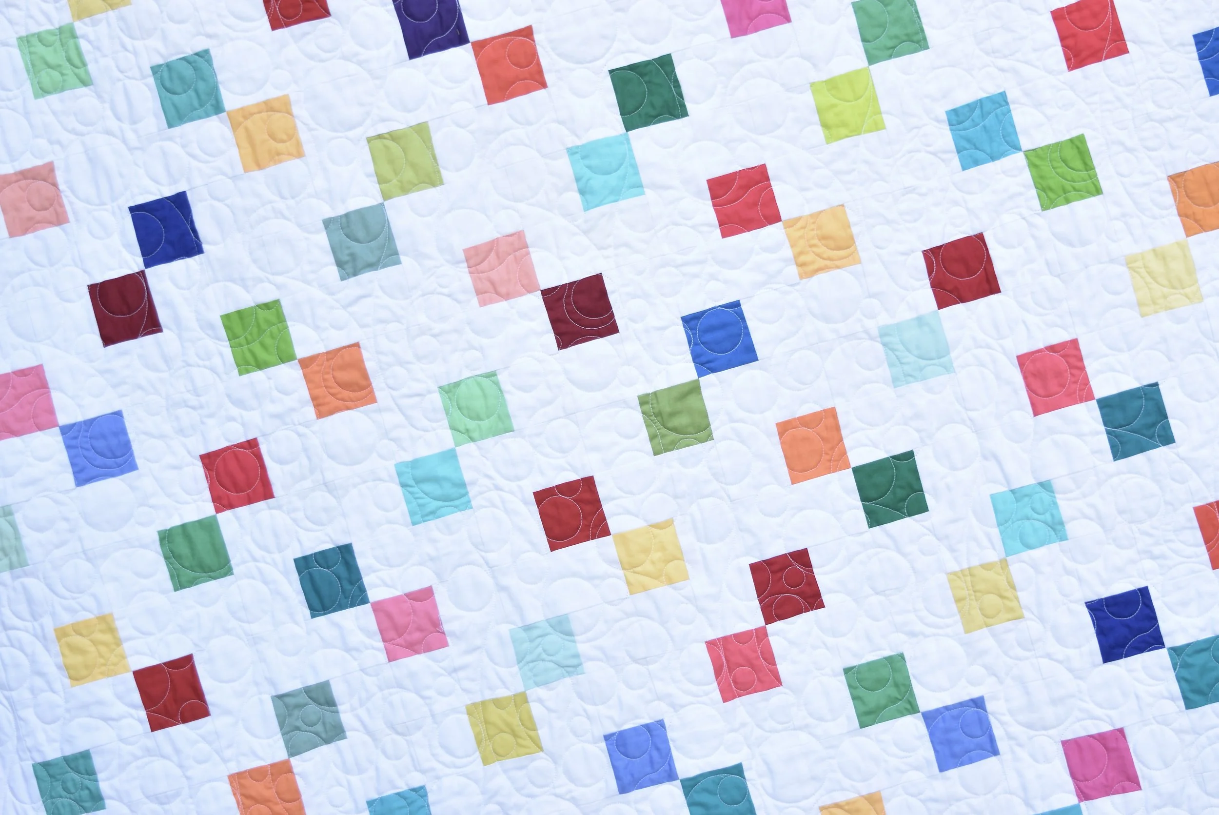 Confetti Quilt {a fun leaders and enders quilt tutorial!} — Material