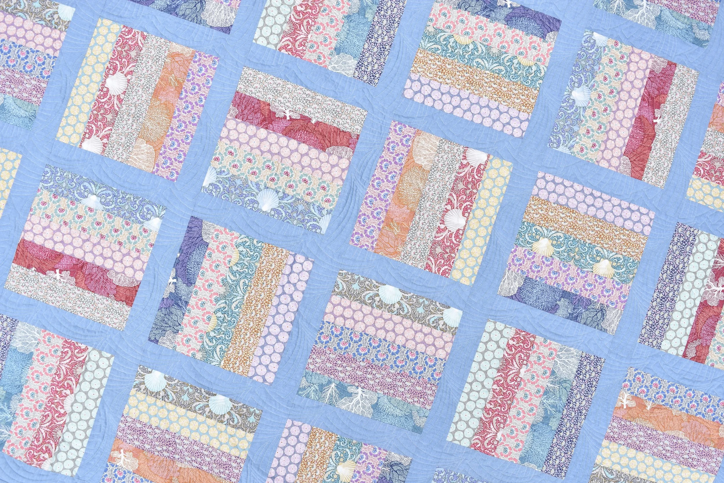 Jelly Filled {another FREE jelly roll quilt pattern!!} — Material Girl