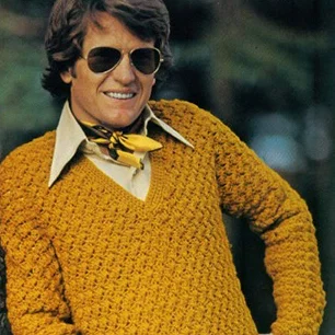 C.J. liked to get gussied up sometimes. Photo circa early 1970s, during his brief stint as a catalog model.