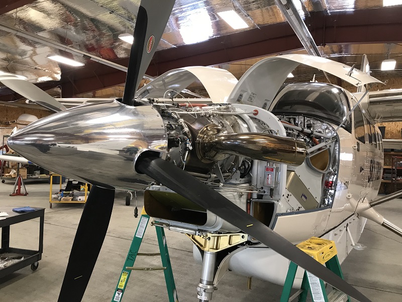 open engine aircraft maintenance