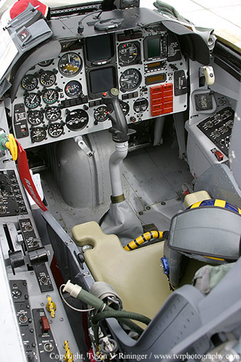 North American T-2 Buckeye cockpit