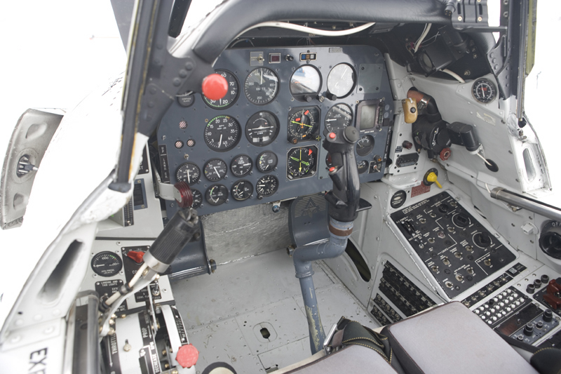 North American T-28 Trojan cockpit-4