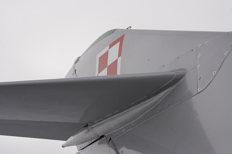 Mikoyan-Gurevich MiG-15 tail close up