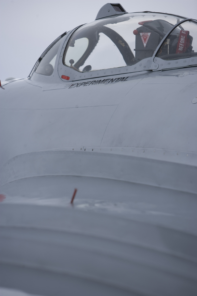 Mikoyan-Gurevich MiG-17 cockpit view
