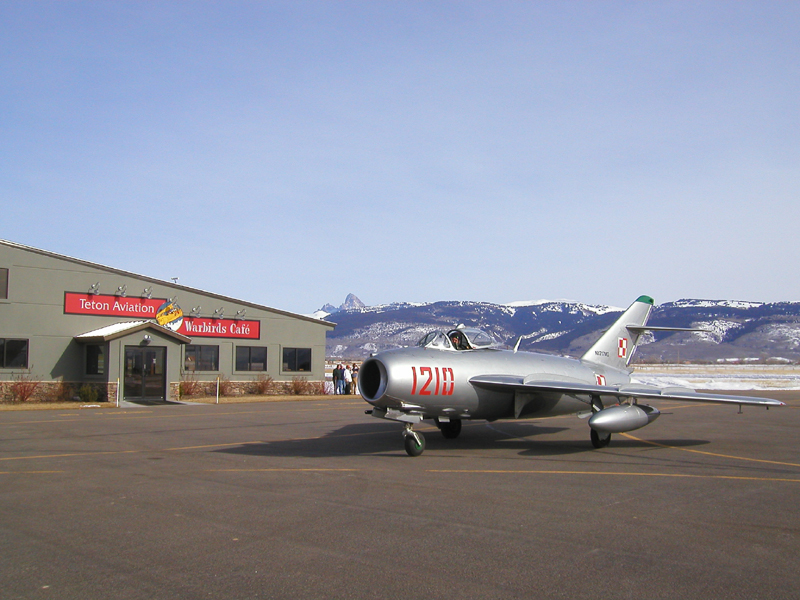 Mikoyan-Gurevich MiG-17 at Teton Aviation Center