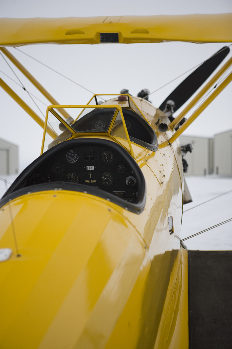 Naval Aircraft Factory N3N biplane two seater