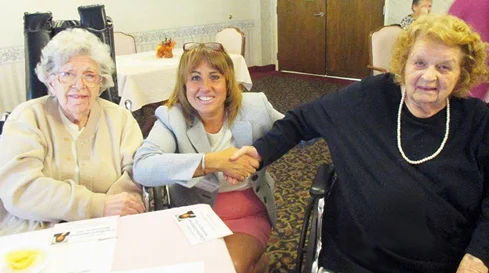 Selectwoman Caroline Colarusso meets with residents on seniors’ issues