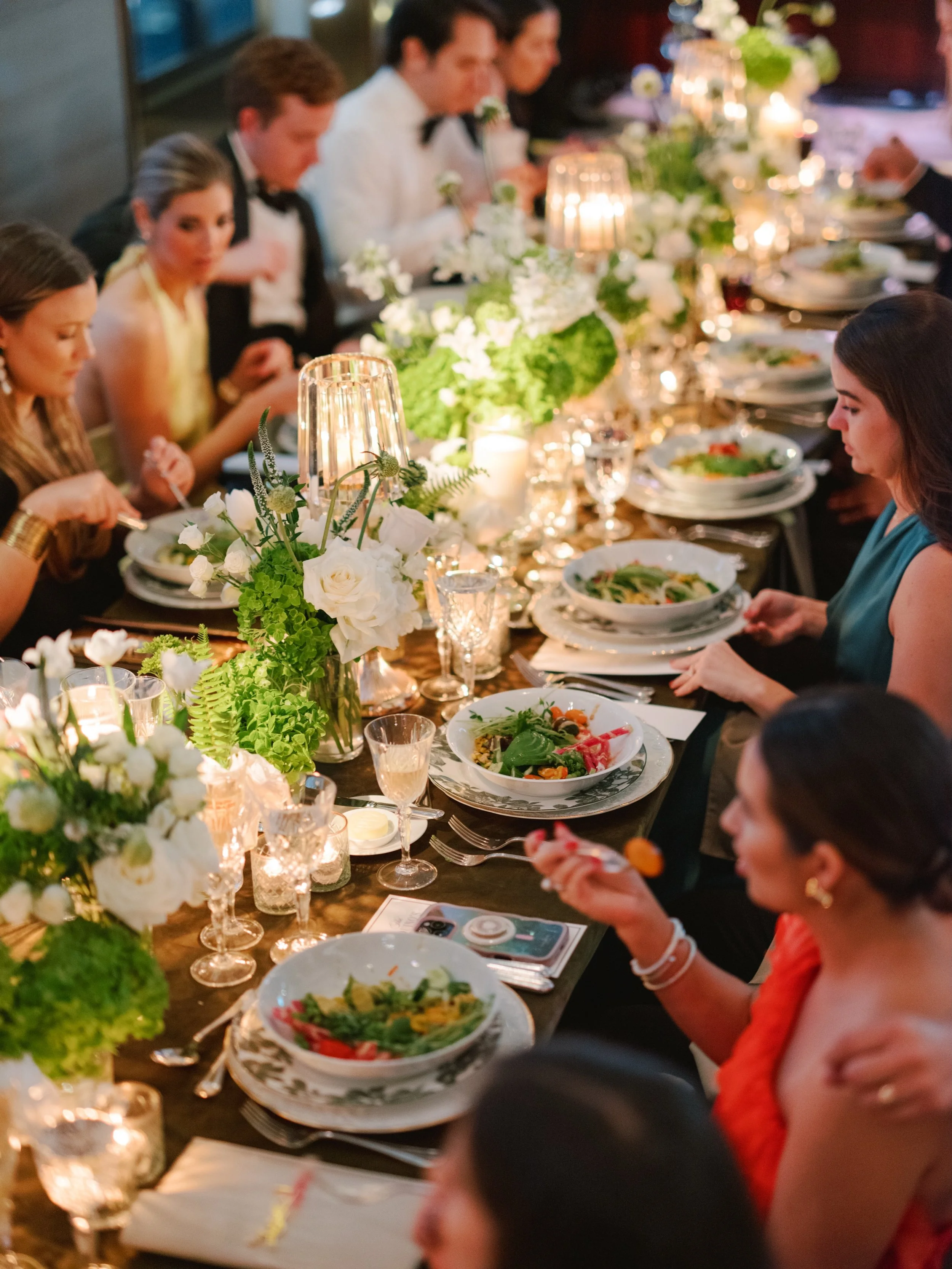 A wedding inspired by the Polo Bar, except this one is 65 floors up and named after our bride and groom. Couples today want to create their own story within the space.  Something you can only experience with them and just for the night. The Aquino&rs