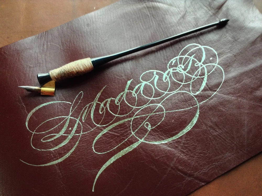 Ornamental Penmanship with Jesus M. Partida — The Pointed Pen