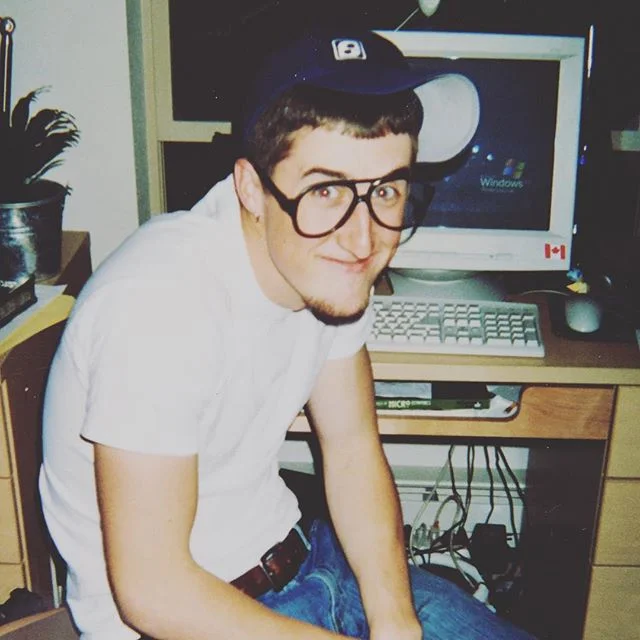 Before the beard. @traviswals #2002