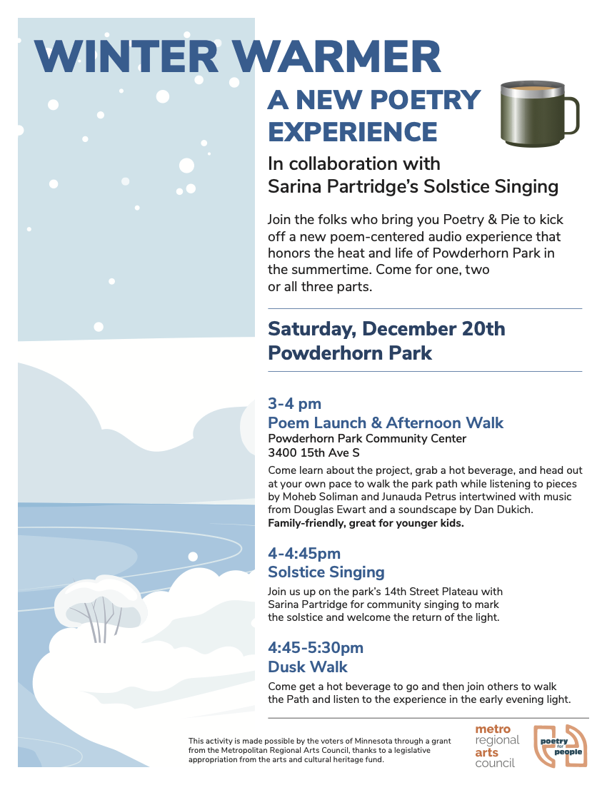 Winter Warmer: A New Poetry Experience + Solstice Song Circle