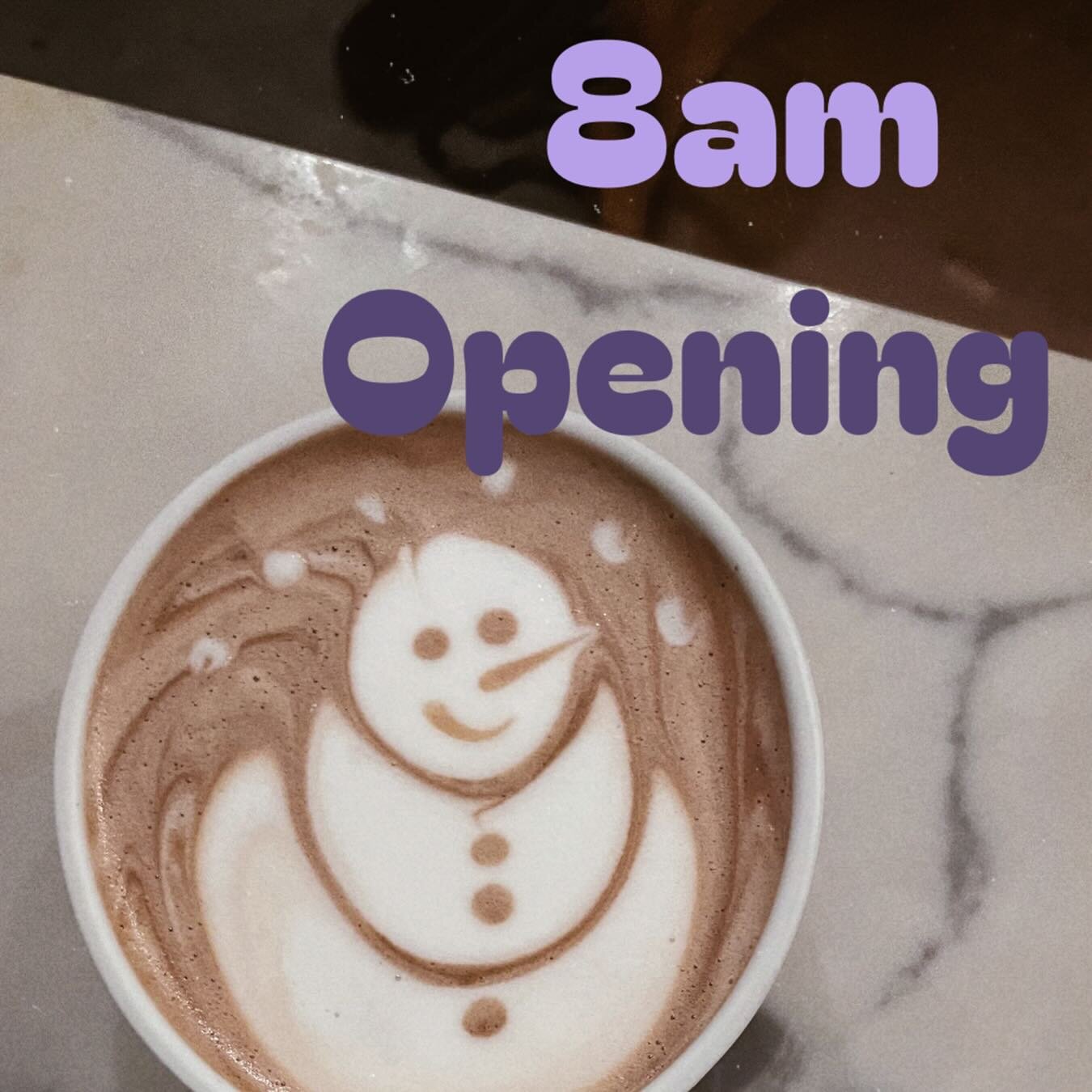 All shops are planning to open by 8am this snowy Tuesday!
We will be updating on instagram with any changes or modifications to our hours and/offerings.
Looking forward to sharing our snow day with you ⛄️