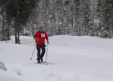  Barry Glickman on the Nordic course 