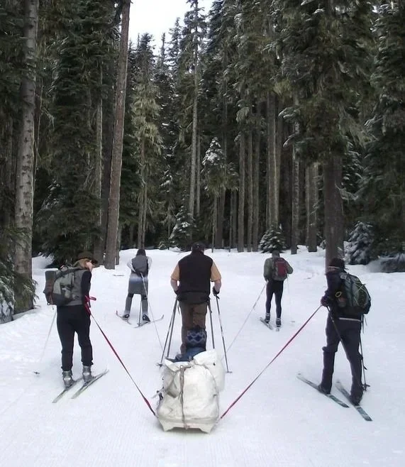 Sharing the load at Willamette Pass