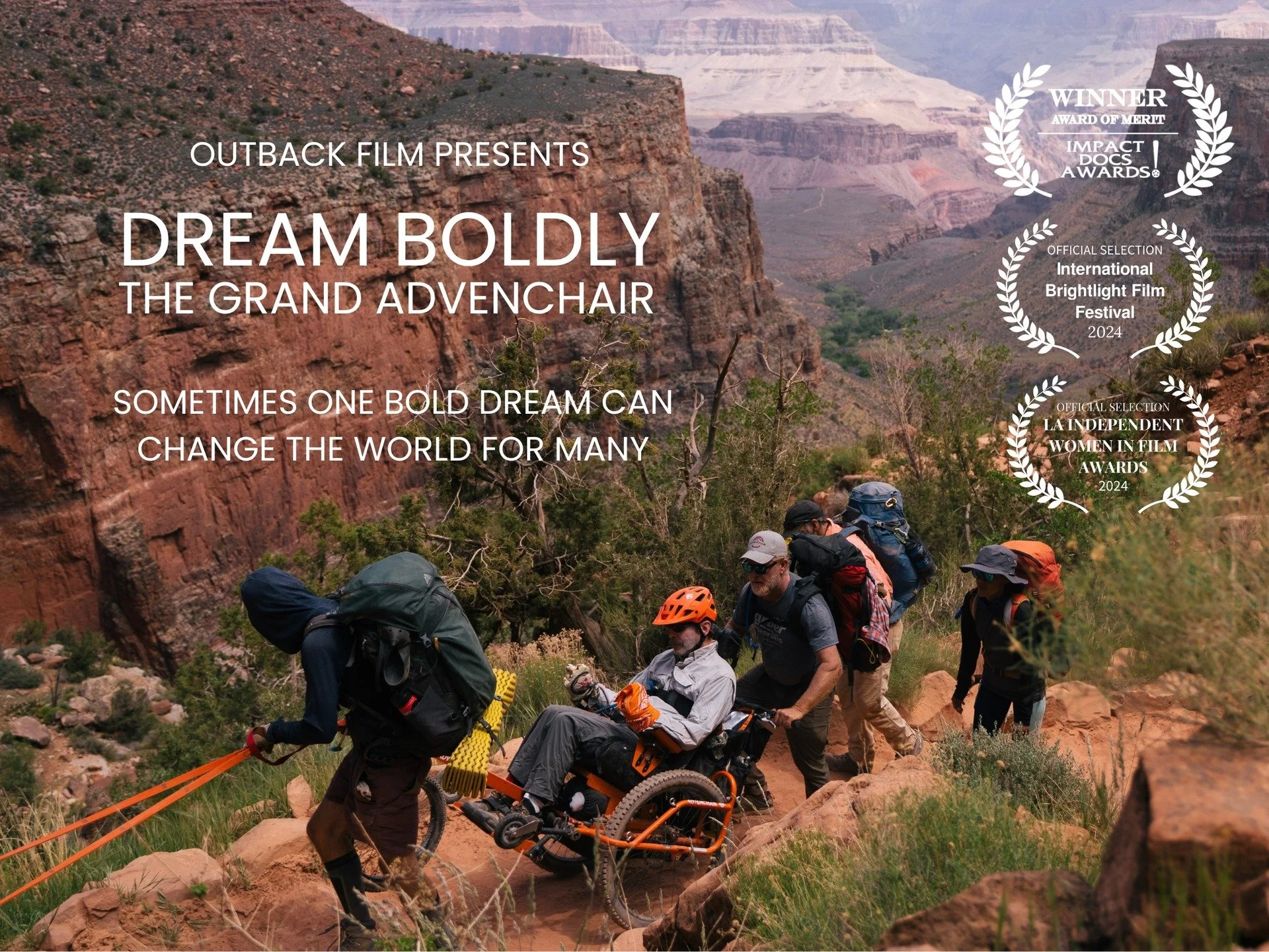 Join us at the Redmond branch of the @deschuteslibrary this Thursday, December 4th at 5pm for a FREE screening of DREAM BOLDLY! Plus, a Q&amp;A session with Central Oregon filmmaker Marcia Volk and AdvenChair founder Geoff Babb.

We're thrilled to te