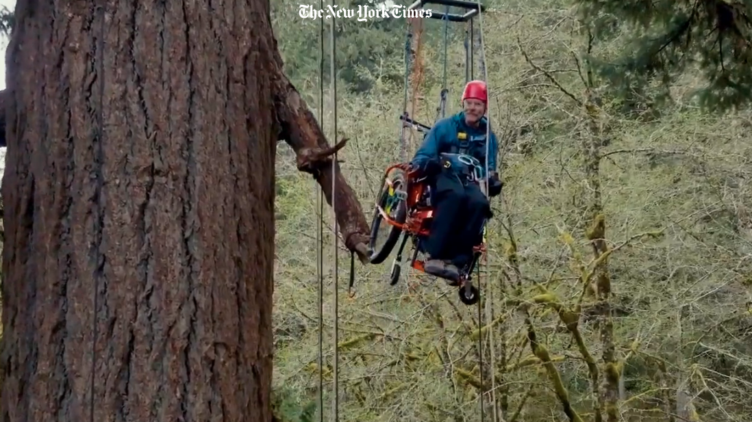 Finding Freedom at 110 Feet in the Air